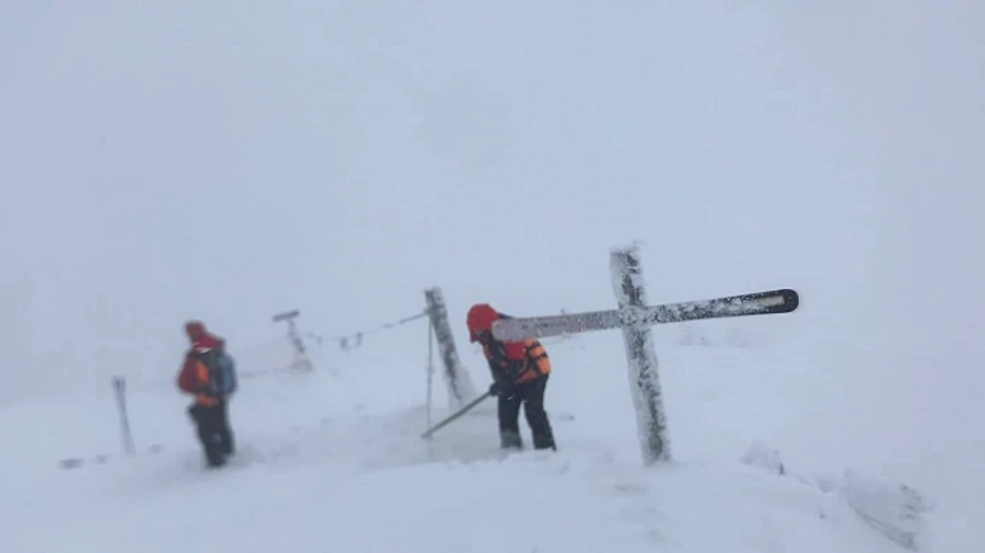 В Карпатах нашли туристов, которые нуждались в помощи