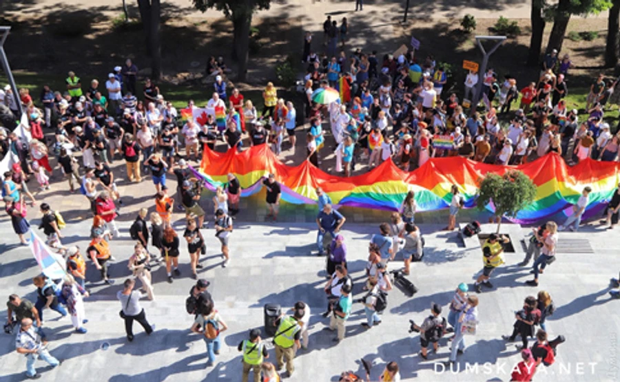 В Одессе прошел Прайд: трое задержанных