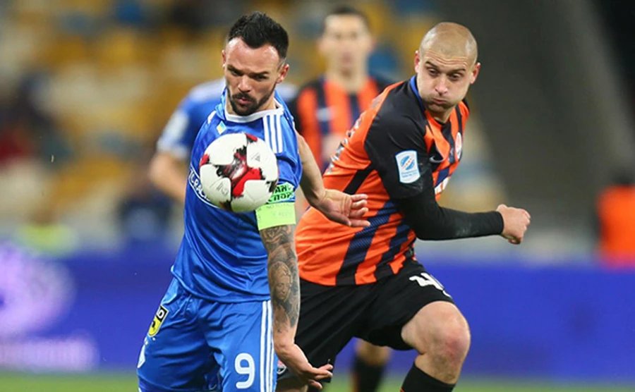 Динамо не сумело обыграть Шахтер в матче в Киеве