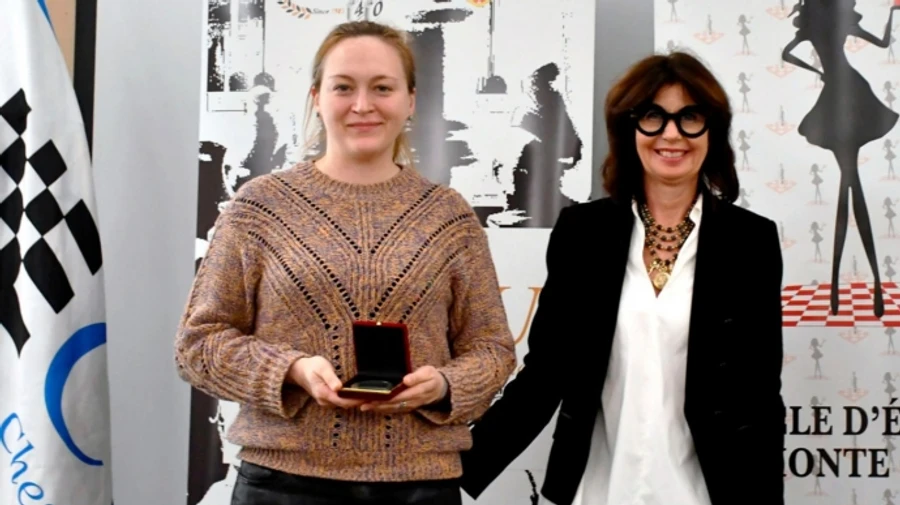 Ukrainian Ushenina ranks second in European Blitz Chess Championship – photo