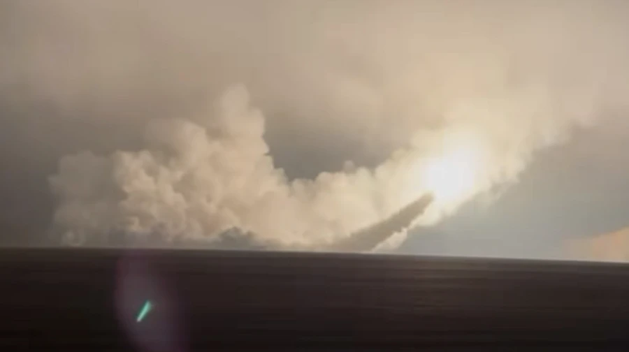 Ukrainian forces launch Flamingo missile strikes overnight, hitting Russian military and oil facilities – video