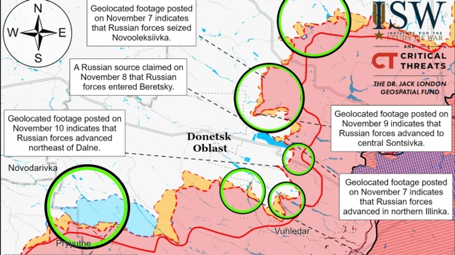 Росіяни використовують захоплення Вугледара для подальшого наступу – ISW