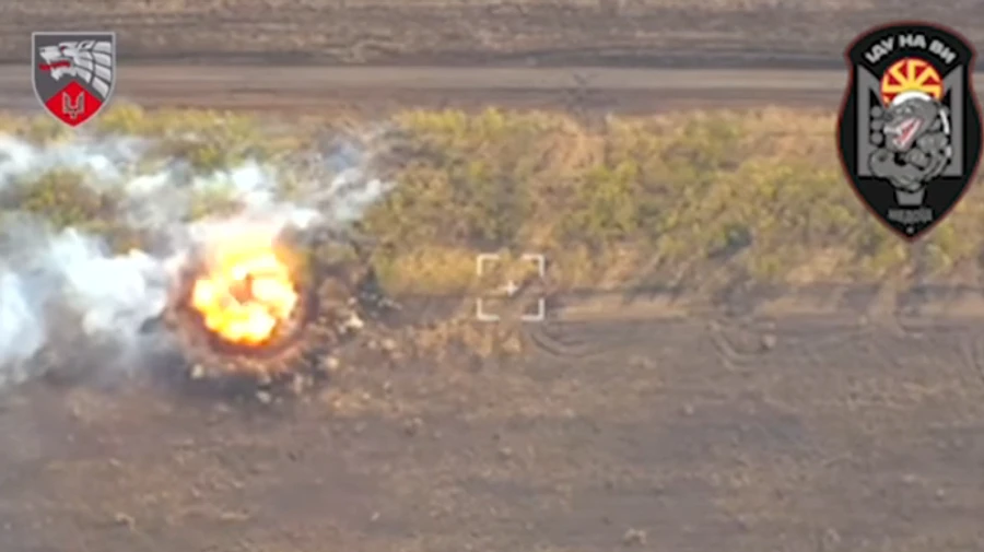 Воины ССО сожгли вражеский Зоопарк