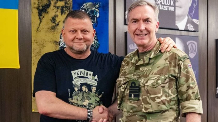 Ukrainian commander-in-chief asks UK chief of defence staff to help strengthen Ukraine's air defence