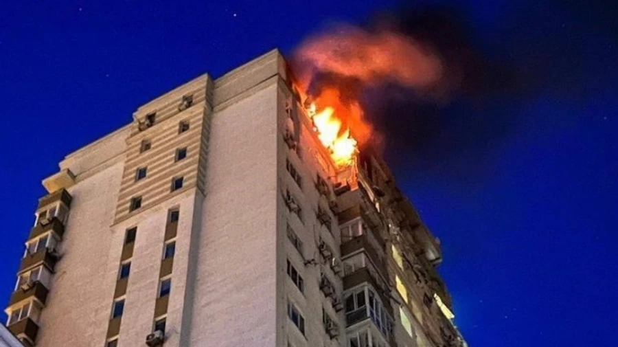 In Kyiv, fragments hit apartment building: one person died, three others injured