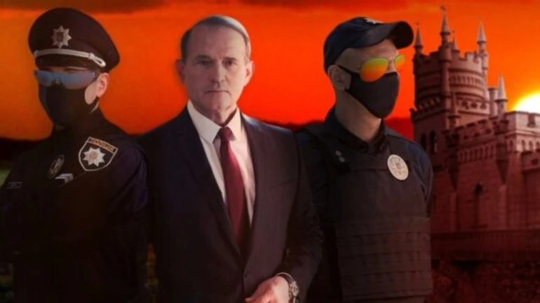 Медведчук ехал в оккупированный Крым в сопровождении полицейских – СМИ