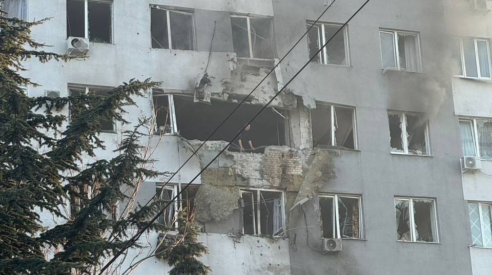Civilian killed and others injured as Russia strikes apartment block in Odesa with drone – photos