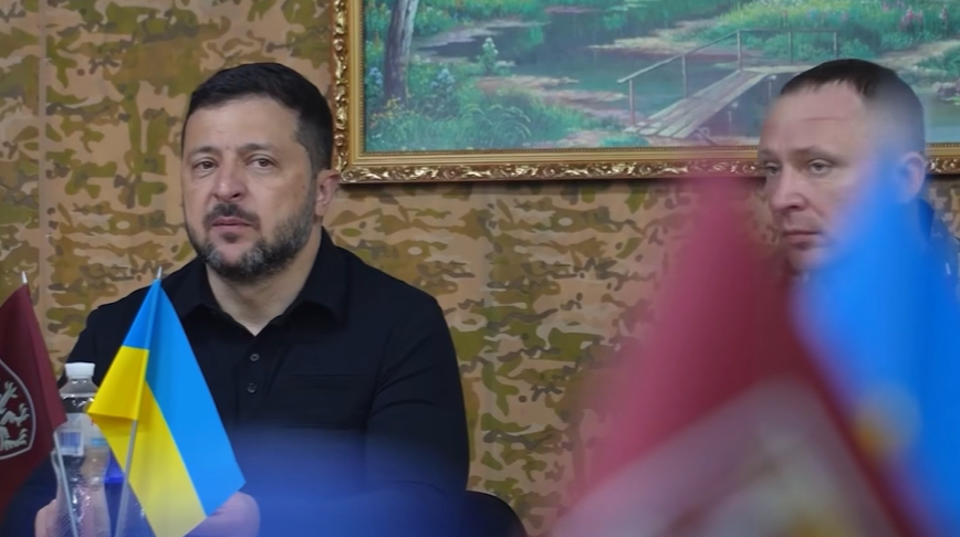Зеленський із Драпатим відправилися на фронт