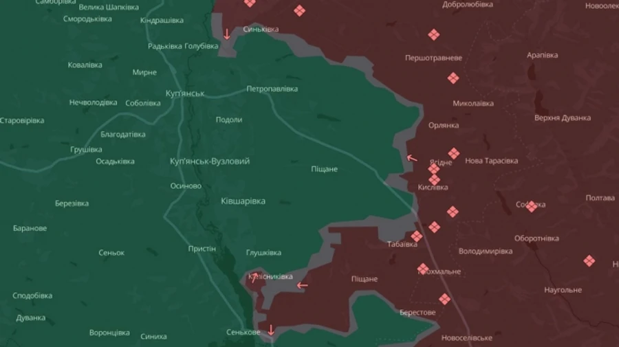 Росіяни в формі ЗСУ намагались прорватися на Куп’янському напрямку – Генштаб