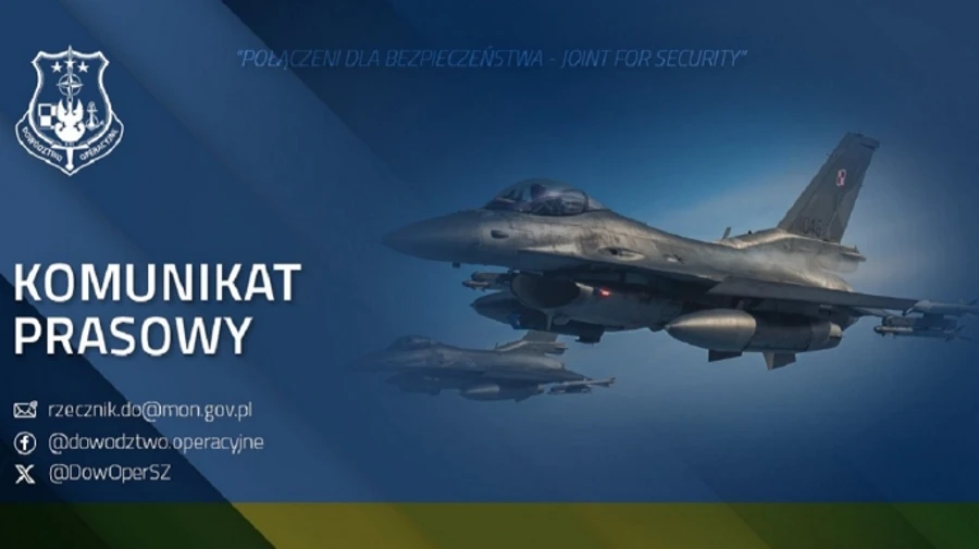 Poland scrambles aircraft during Russian missile attack on Ukraine