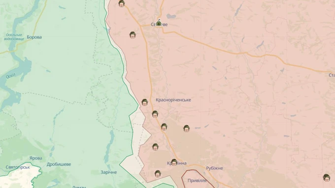 Kreminna-Svatove highway under fire control of Armed Forces of Ukraine 