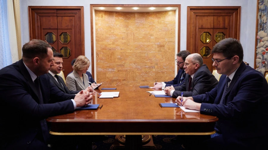 Зеленський та глава ОБСЄ обговорили безпекову ситуацію і мирний процес щодо Донбасу