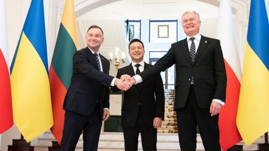 Зеленський у Гуті, де святкували ювілей Єрмака, проводить зустріч з двома президентами