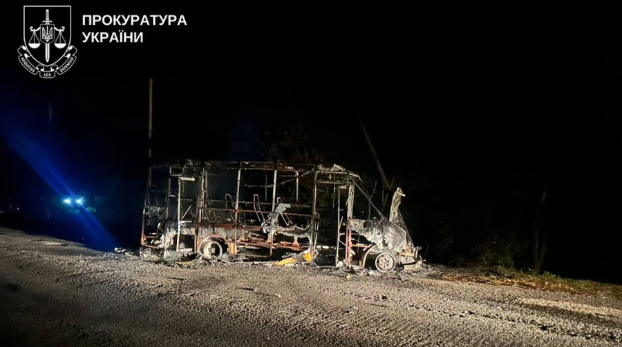 Russians attacked a minibus in Sumy Oblast: 5 injured, including a child