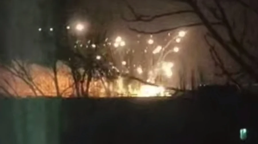 Explosions reported in occupied Dovzhansk: Russian air defence missile depot likely hit