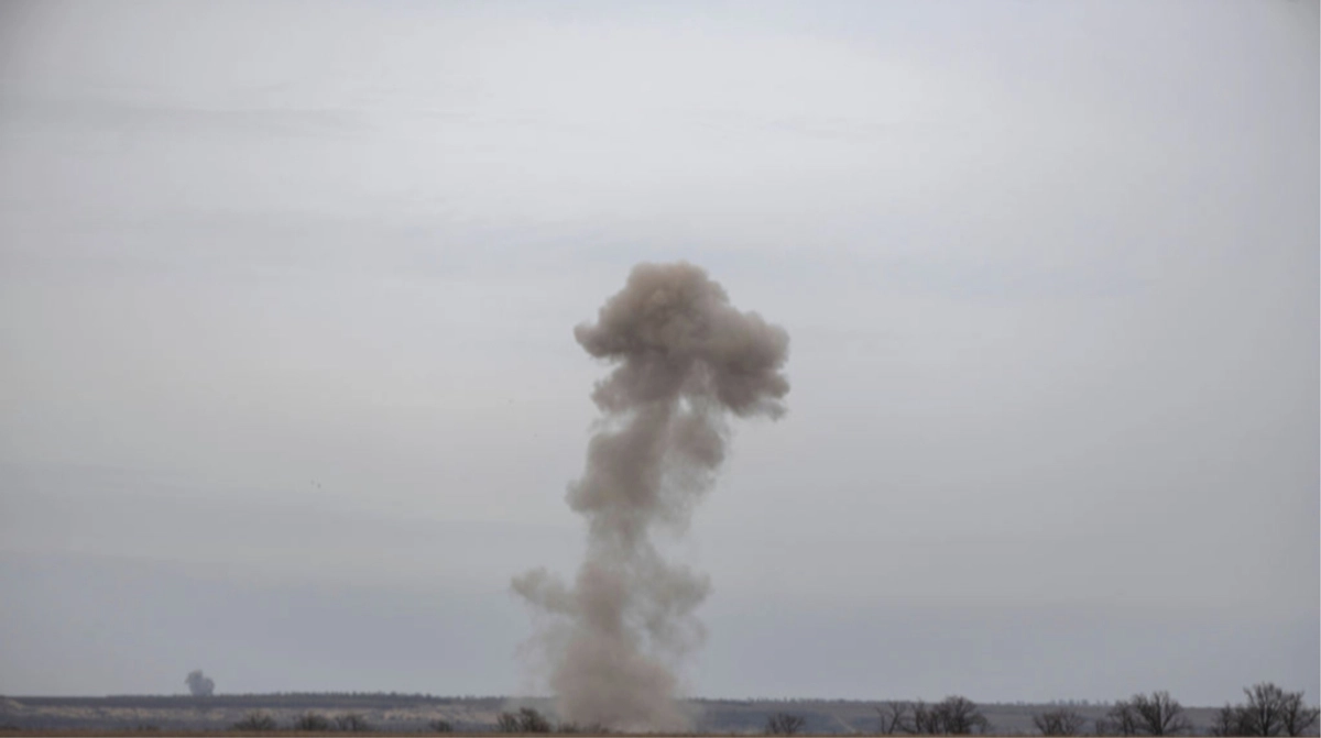 Russian strike on Konotop leaves parts of city without gas, destroys agricultural business and railway facilities