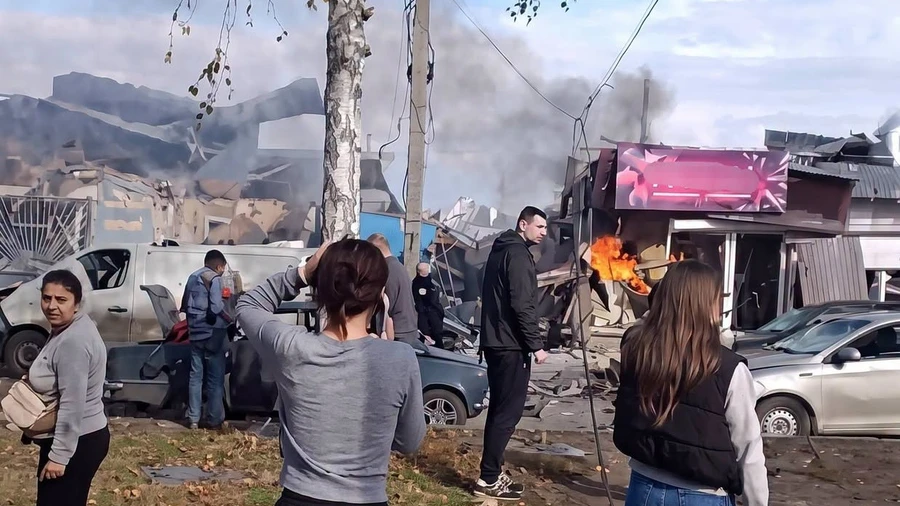Окупанти вдарили по ринку в Лозовій на Харківщині: 2 загиблих, 17 поранених
