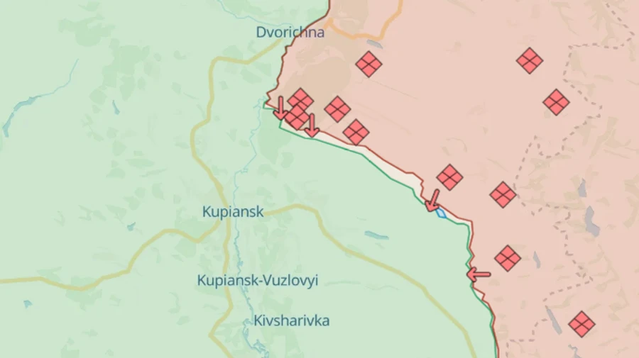 Russians' main goal in Kharkiv Oblast is to occupy Kupiansk-Vuzlovyi railway junction – oblast authority