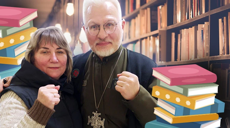 Чи немає у вас чогось почитати українською? Як бібліотекарка із військового шпиталю дбає про книги для бійців