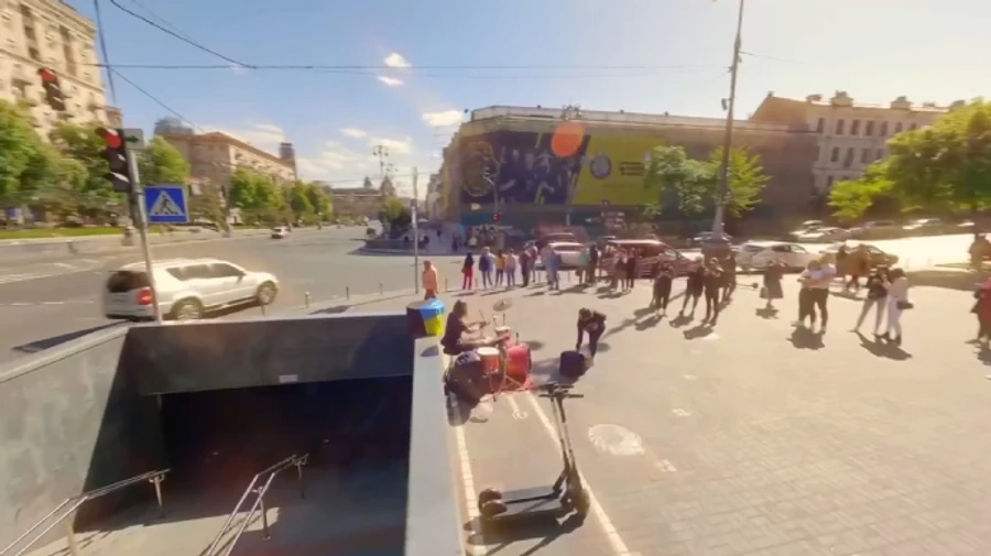 Кличко показал военный Киев