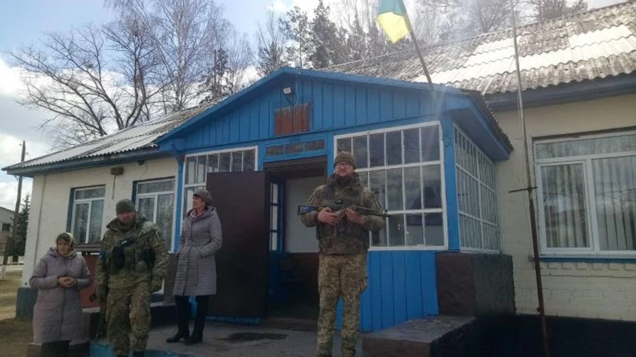 Украинские пограничники вышли на госграницу на Черниговщине