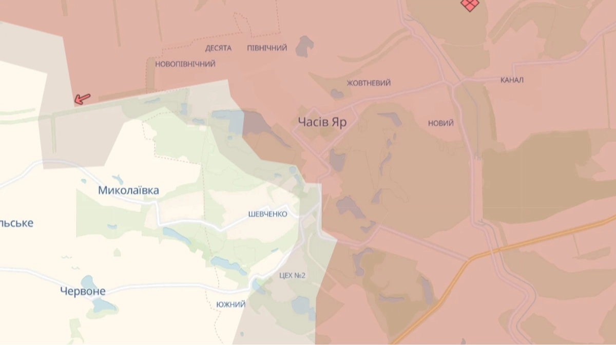 DeepState: Росіяни просунулись біля Часового Яру Kép