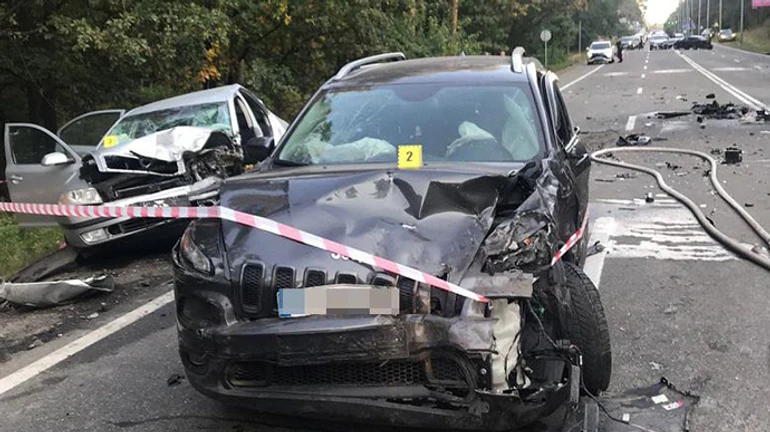 П'яна ДТП в Києві: зіткнулися 8 авто, 5 госпіталізованих