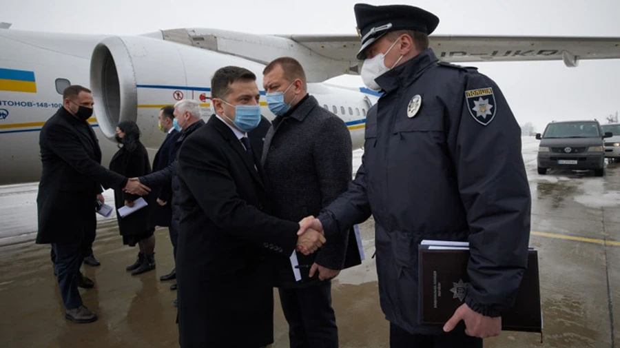 Зеленский посетит место пожара в Харькове