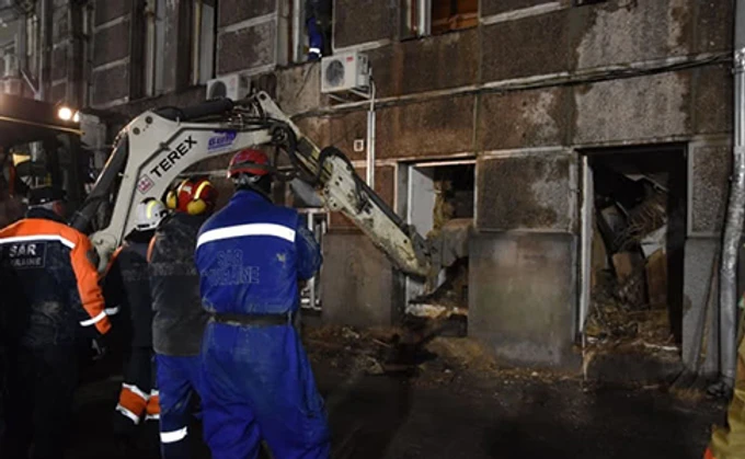 Пожежа в одеському коледжі: поліція встановила перших підозрюваних