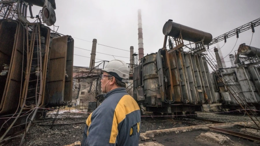 Russians strike previously destroyed Centrenergo power plant