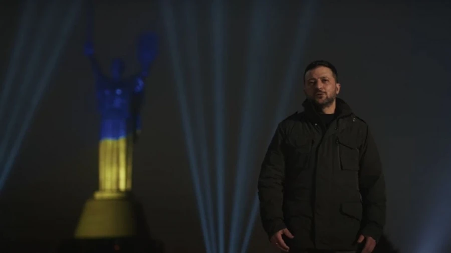 Зеленский обратился к украинцам на оккупированных территориях