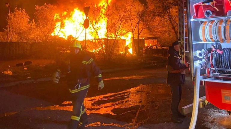 Российская атака на Киев унесла жизни 5 человек, в том числе ребенка – ГСЧС