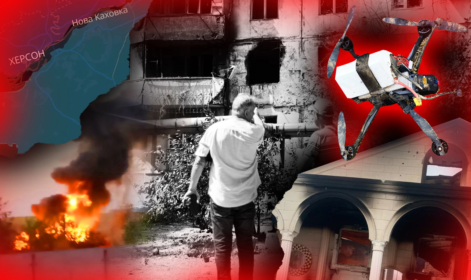 Сафари на людей: в Херсоне российские военные массово атакуют гражданских с дронов