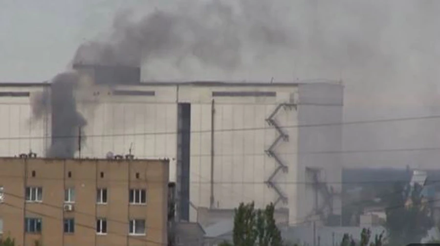 Powerful explosions rock the city of Melitopol