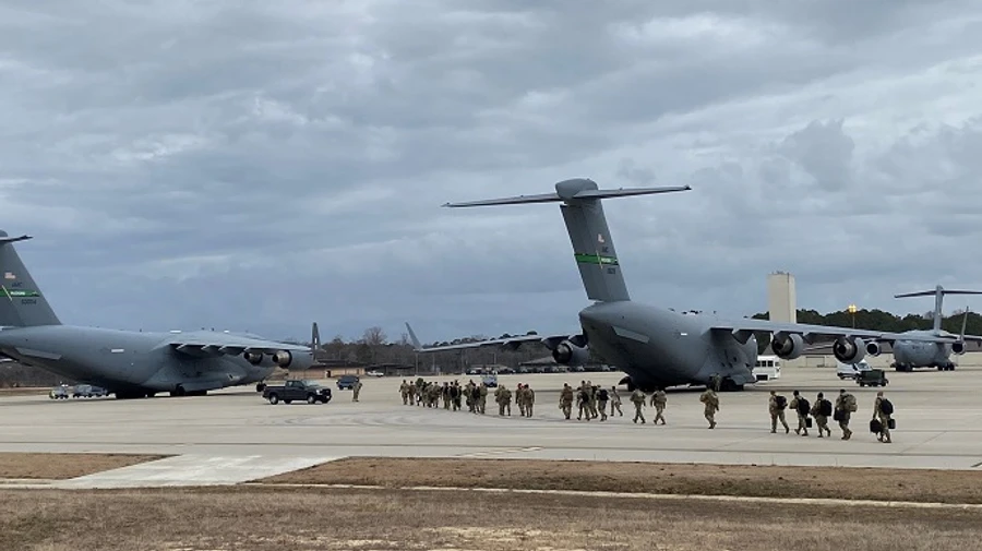 Началась переброска военных США в Европу