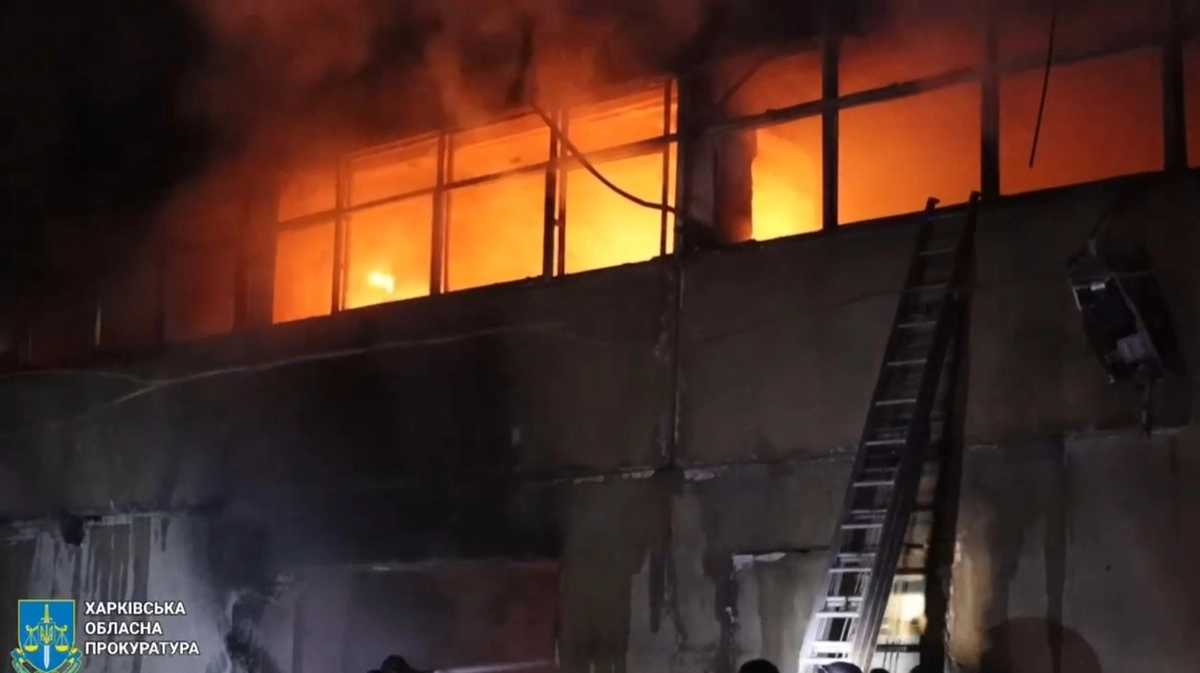Russians launch large-scale attack on Kharkiv overnight, injuring eight ...