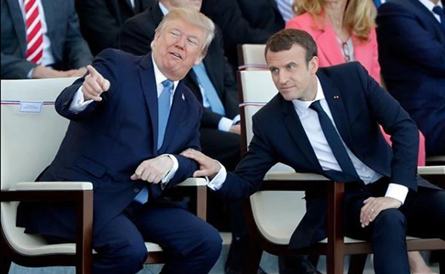 Макрон: Трамп може змінити думку про Паризьку кліматичну угоду