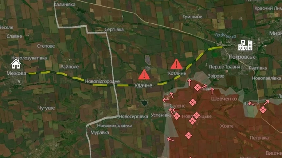 Russians bypass Pokrovsk from south and approach Dnipropetrovsk Oblast