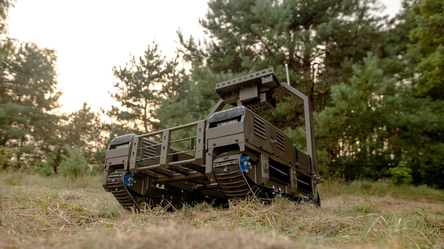 Ukraine creates NUMO ground drone, which can carry up to 300 kg of cargo