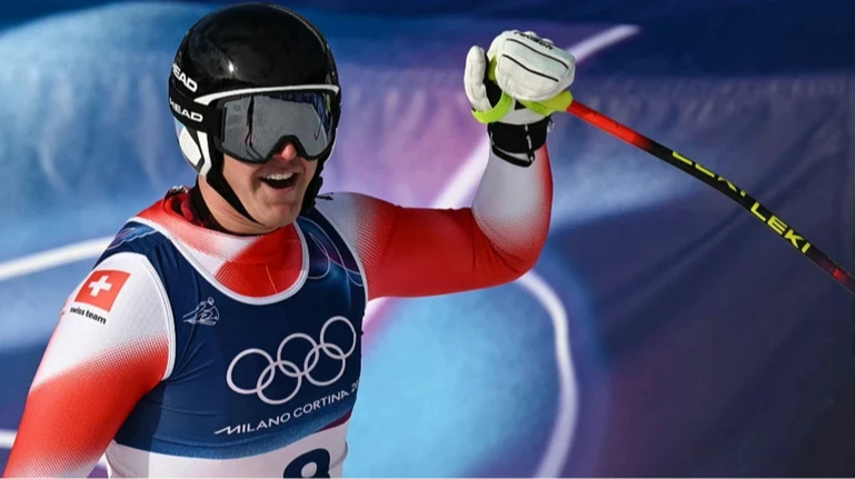 Швейцарский горнолыжник Фон Алльмен стал первым трехкратным чемпионом Олимпиады-2026