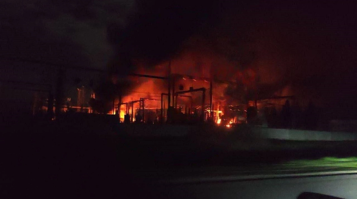 Drone strikes oil depot in Russia's Belgorod Oblast | Ukrainska Pravda