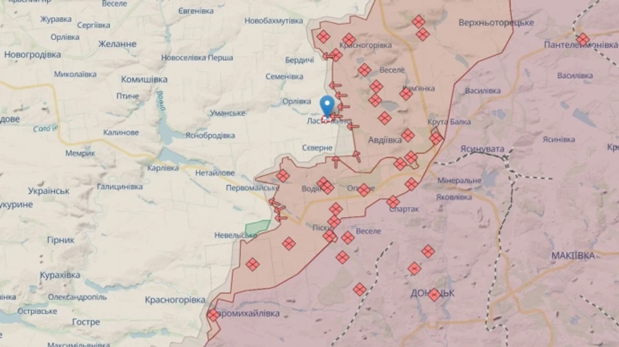 Russians in Avdiivka have enough strength to continue their offensive, main direction is Lastochkyne