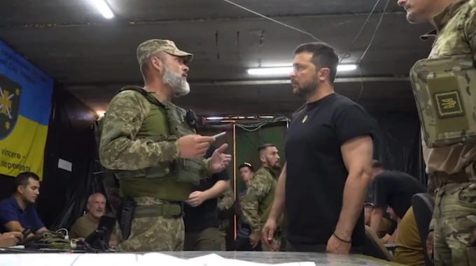 Зеленський на Запоріжжі зустрівся з військовими: говорили про Оріхівський напрямок