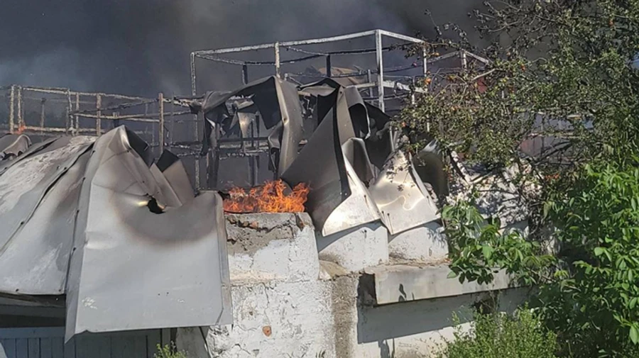 In Odesa, the logistics warehouse burned down: the Russians fired 14 missiles on the south