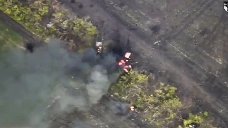 Холоднояровцы минусуют три танка оккупантов