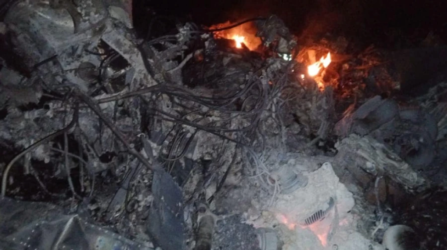 Бригада Холодный Яр отчиталась о сбитии вражеского вертолета