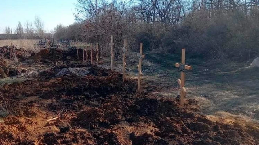 Luhansk region: morgues overflowing, dead buried in courtyards