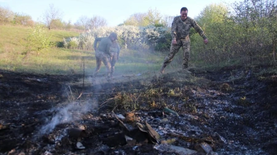 Найманці випустили ракету, яка спричинила пожежу біля Попасної