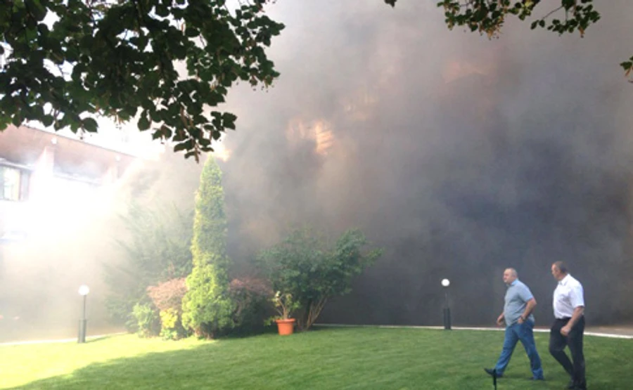 Столкновения под Киевгорстроем: 3 задержанных, 2 полицейских пострадали