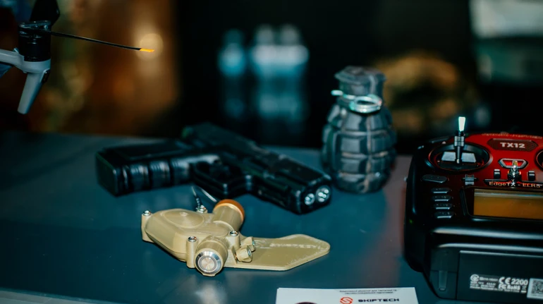 SKIFTECH показала український тренажер міна-пелюстка для навчання військових